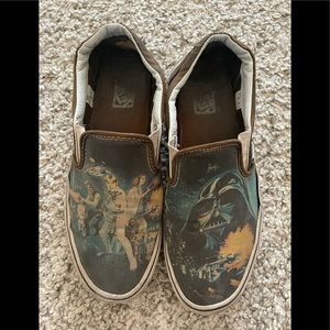 Star Wars Men’s 10 vintage Vans slip ons
